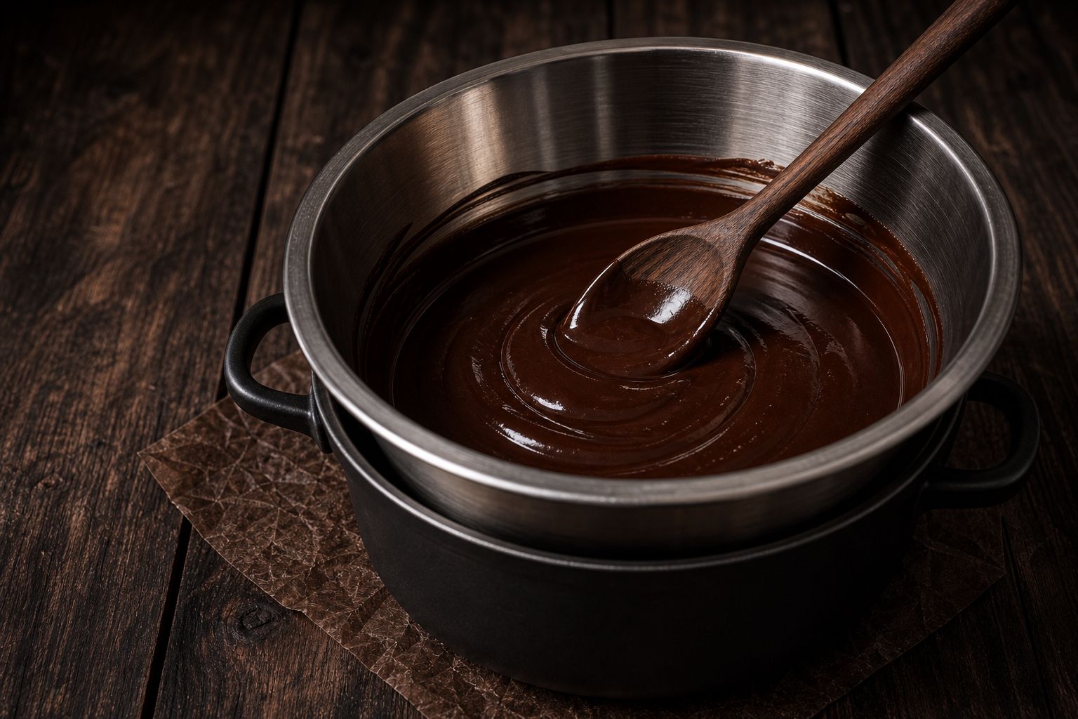 Banan-brownies, trin 3: smelt