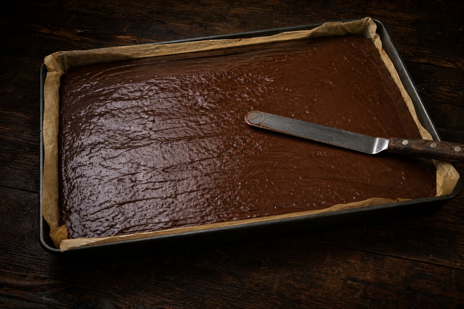 Bradepande-brownies, trin 5: fordel og bag