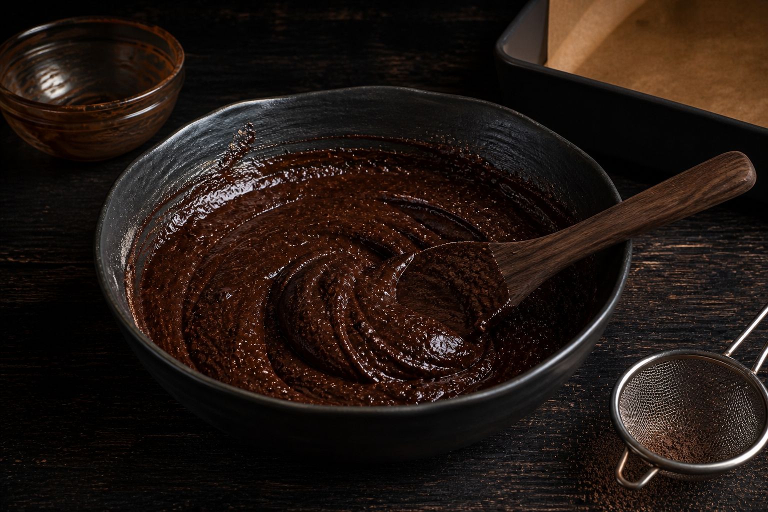 Brookies, trin 2: rør browniedejen