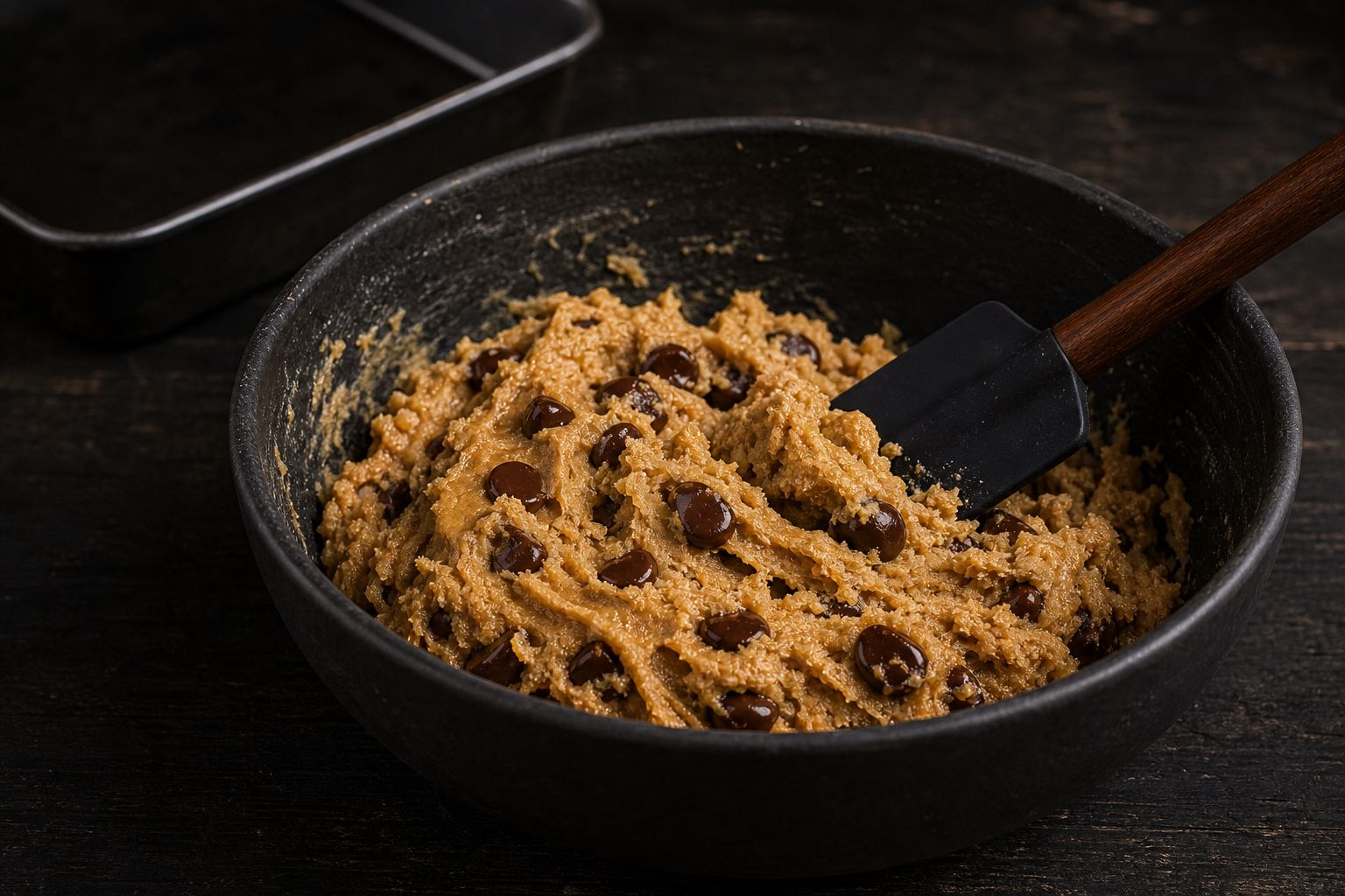 Brookies, trin 4: rør cookiedejen