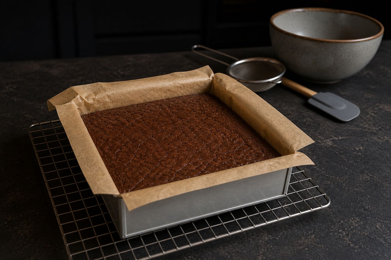 Browniebund, trin 5: køl helt af