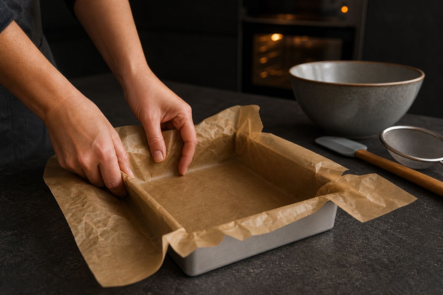 Brownies uden smør, trin 1: forbered