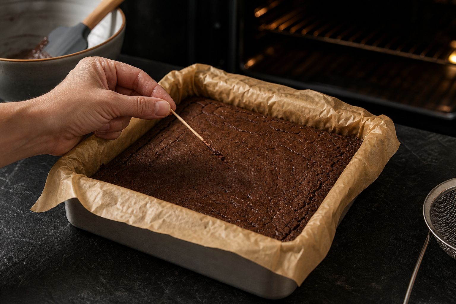 Dubai-brownies, trin 2: rist kadayif sprød