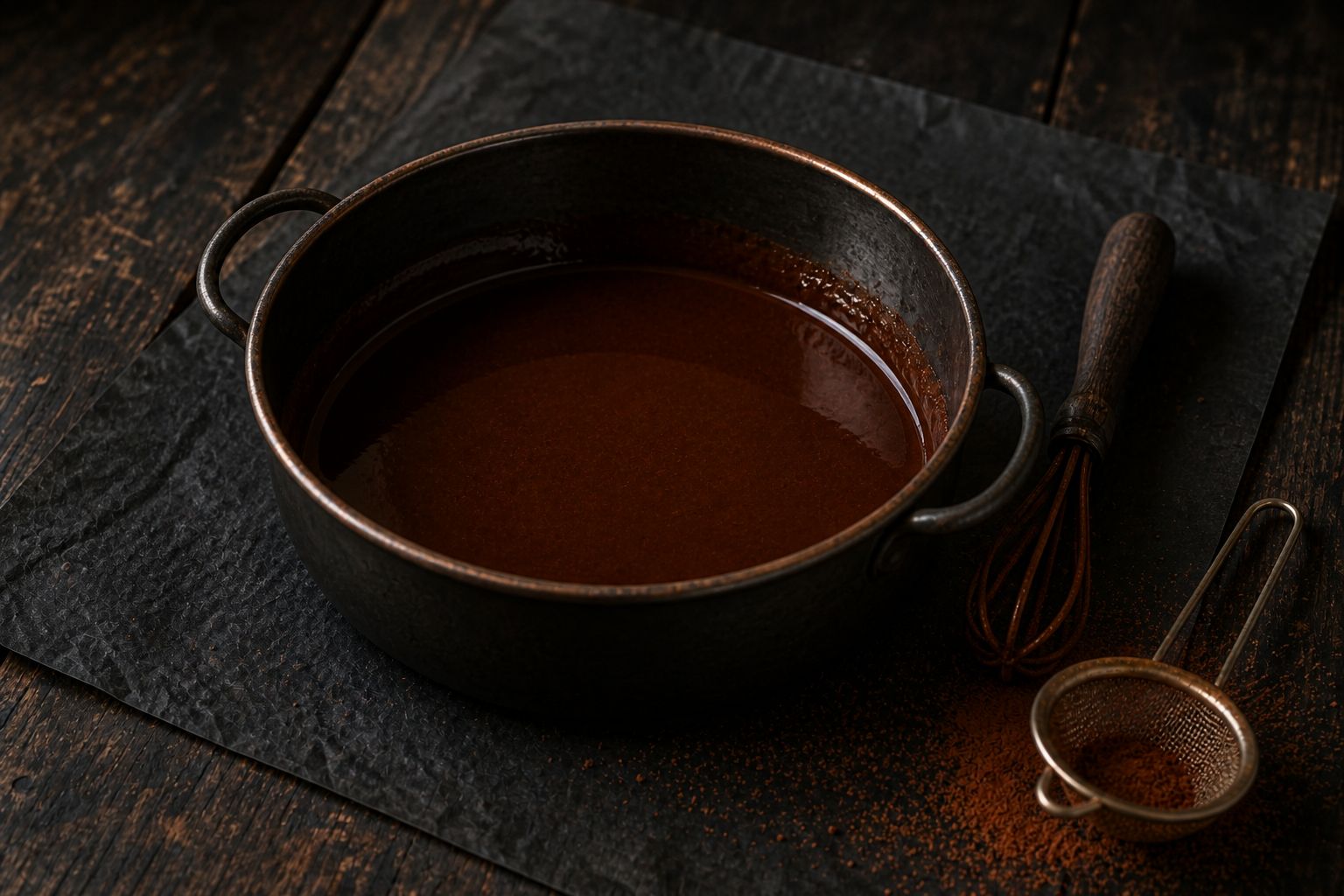 Kakao-brownies, trin 3: køl af