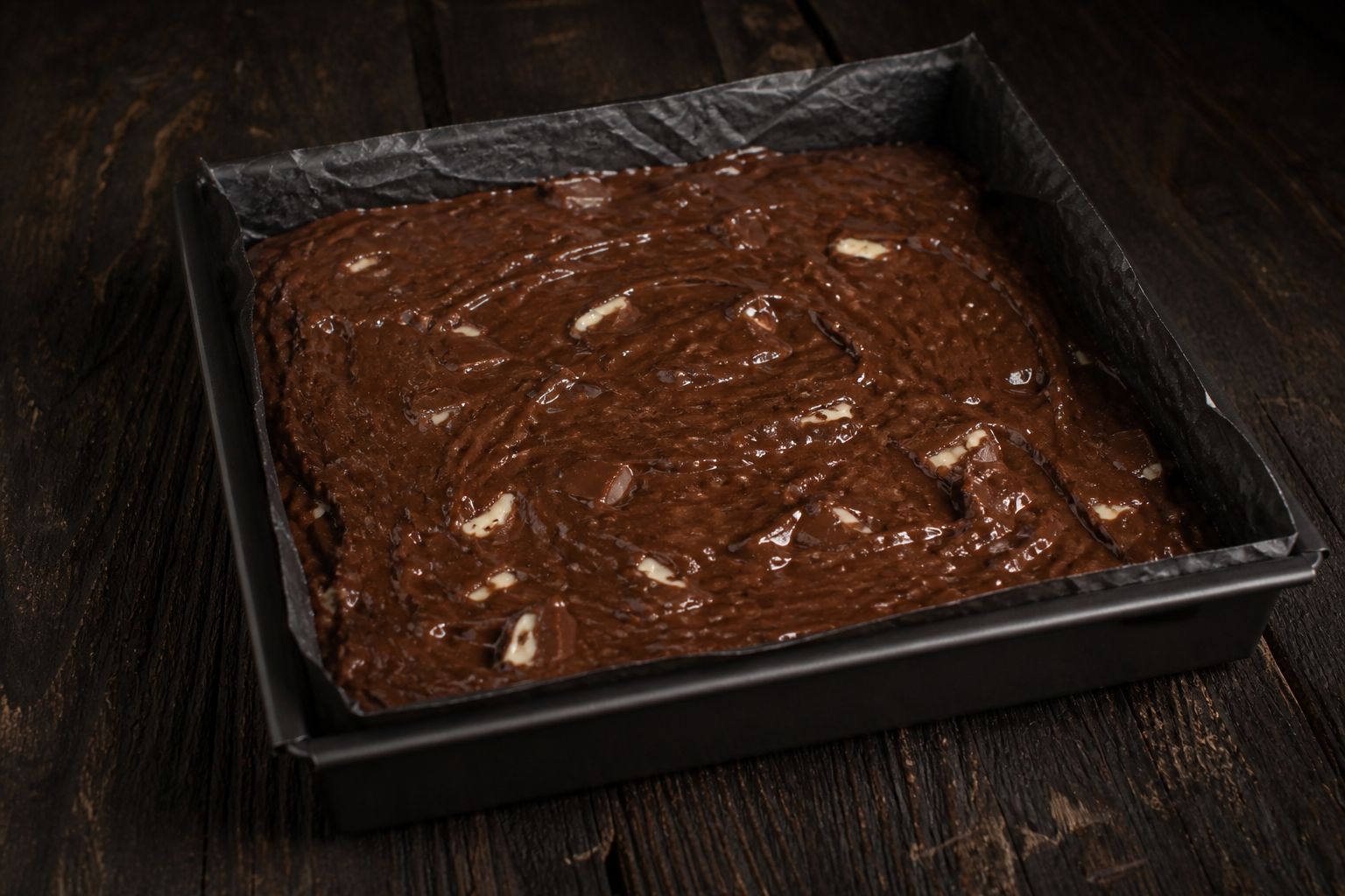Kinder-brownies, trin 5: vend kinder i