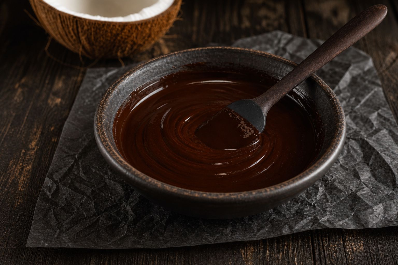Kokos-brownies, trin 3: smelt