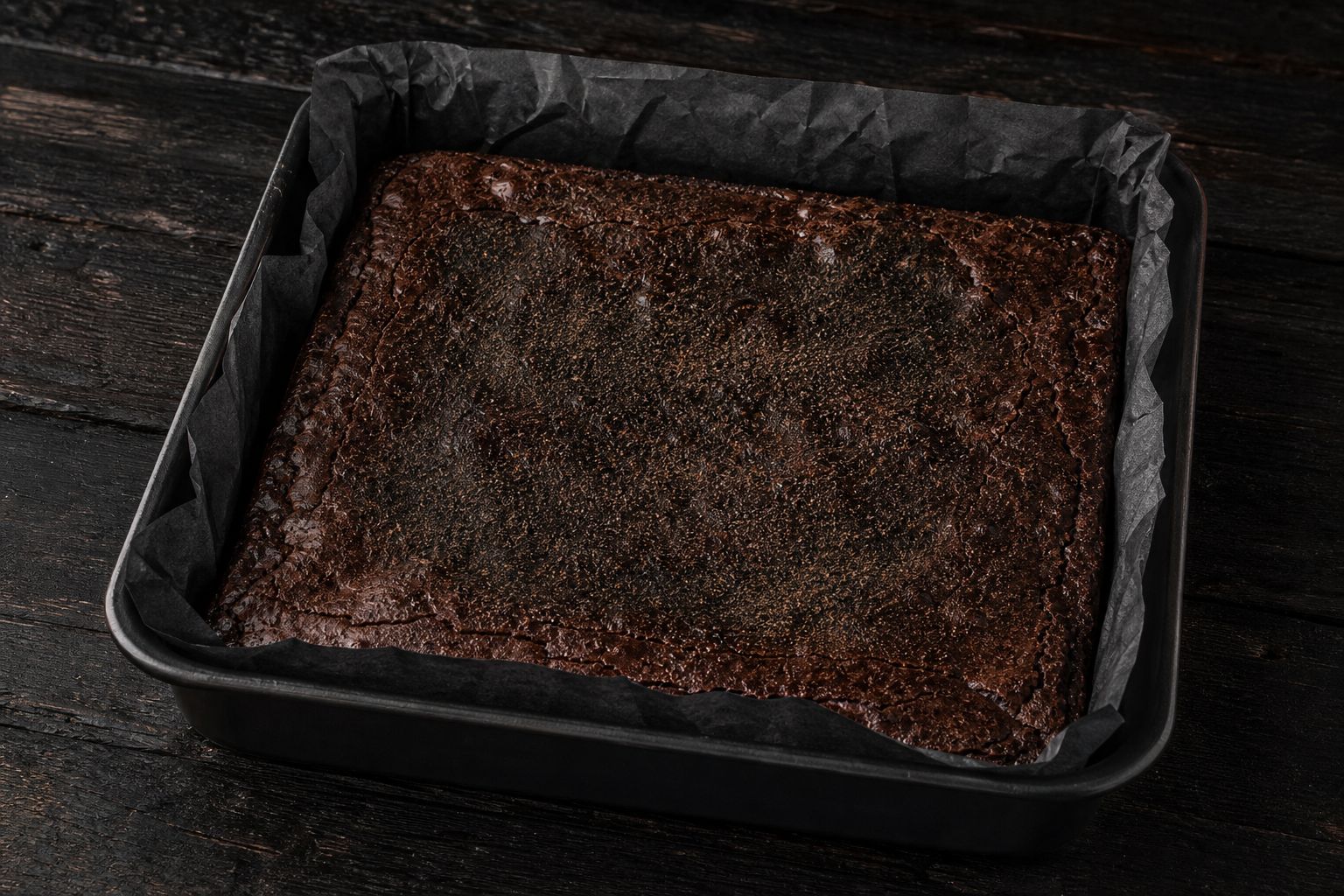 Lakrids-brownies, trin 7: køl helt af