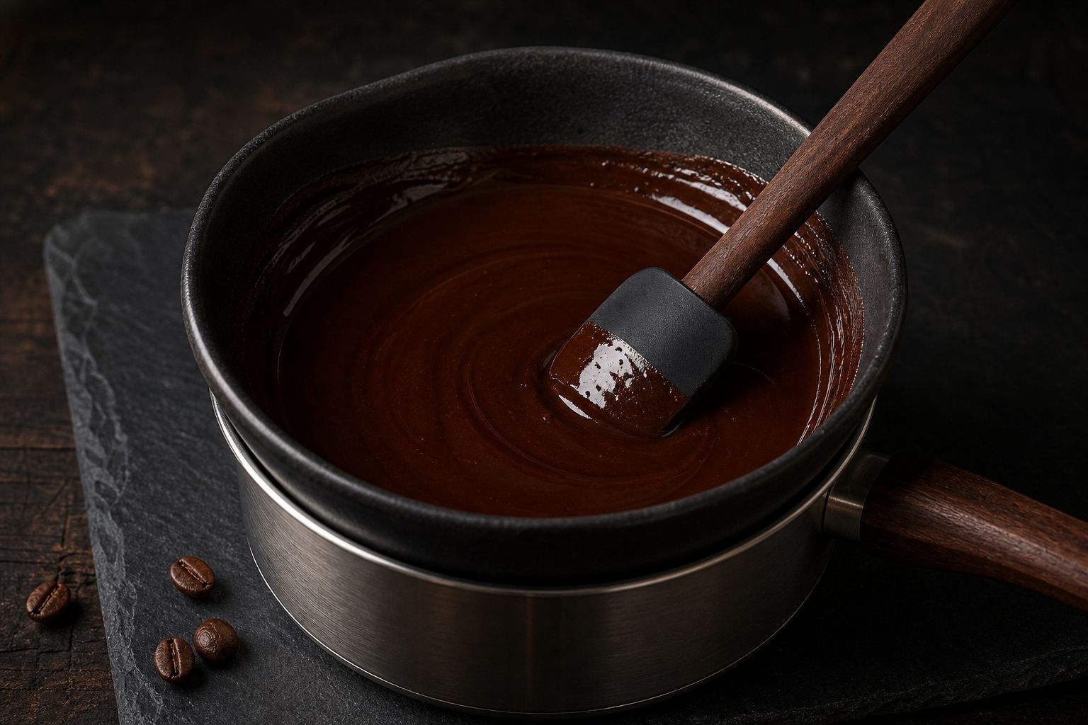 Mokka-brownies, trin 3: smelt