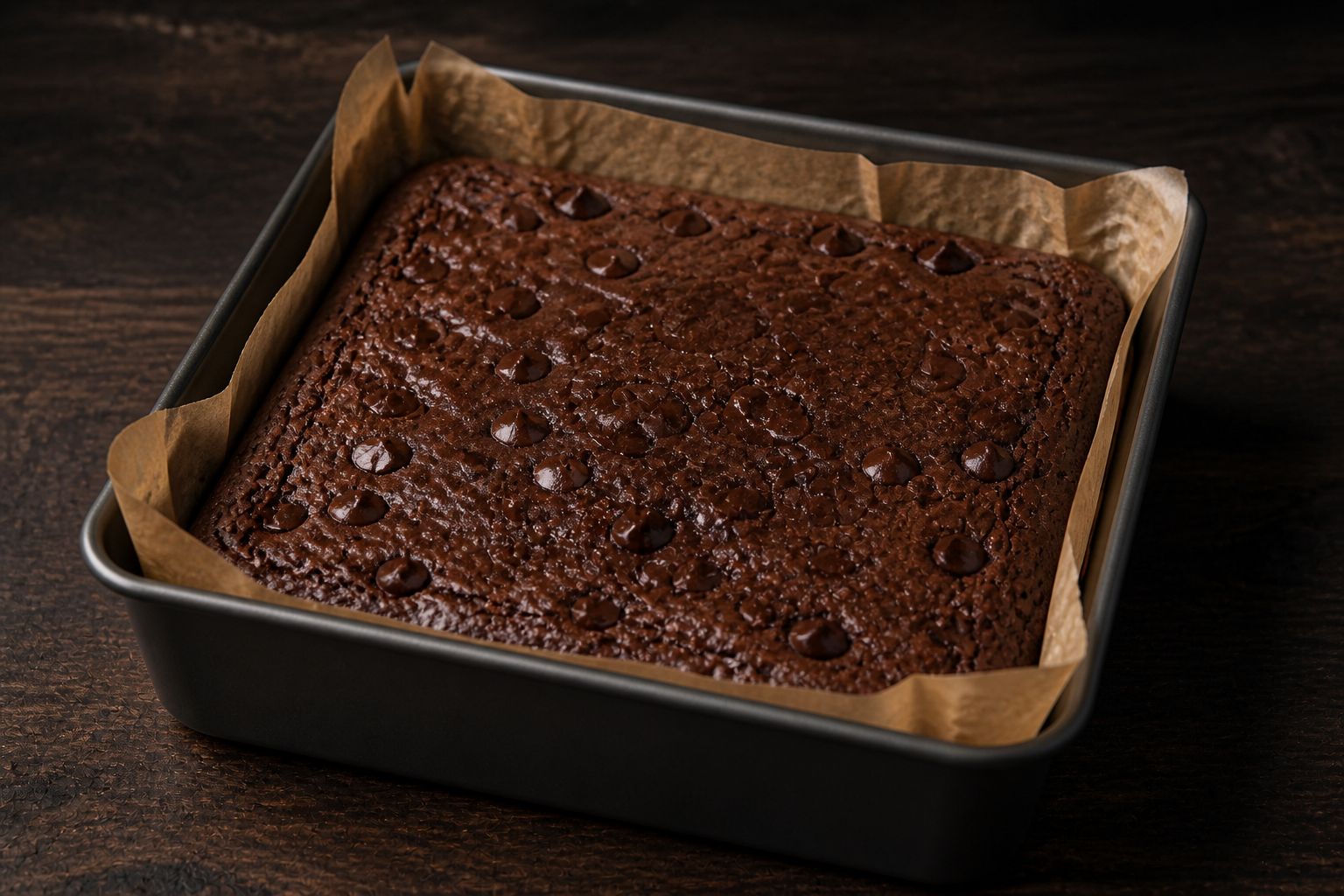 Proteinbrownies, trin 6: bag kort