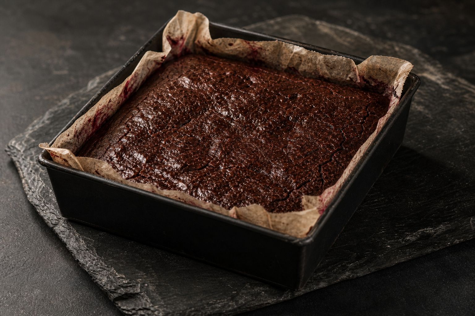 Rødbede-brownies, trin 7: køl helt af