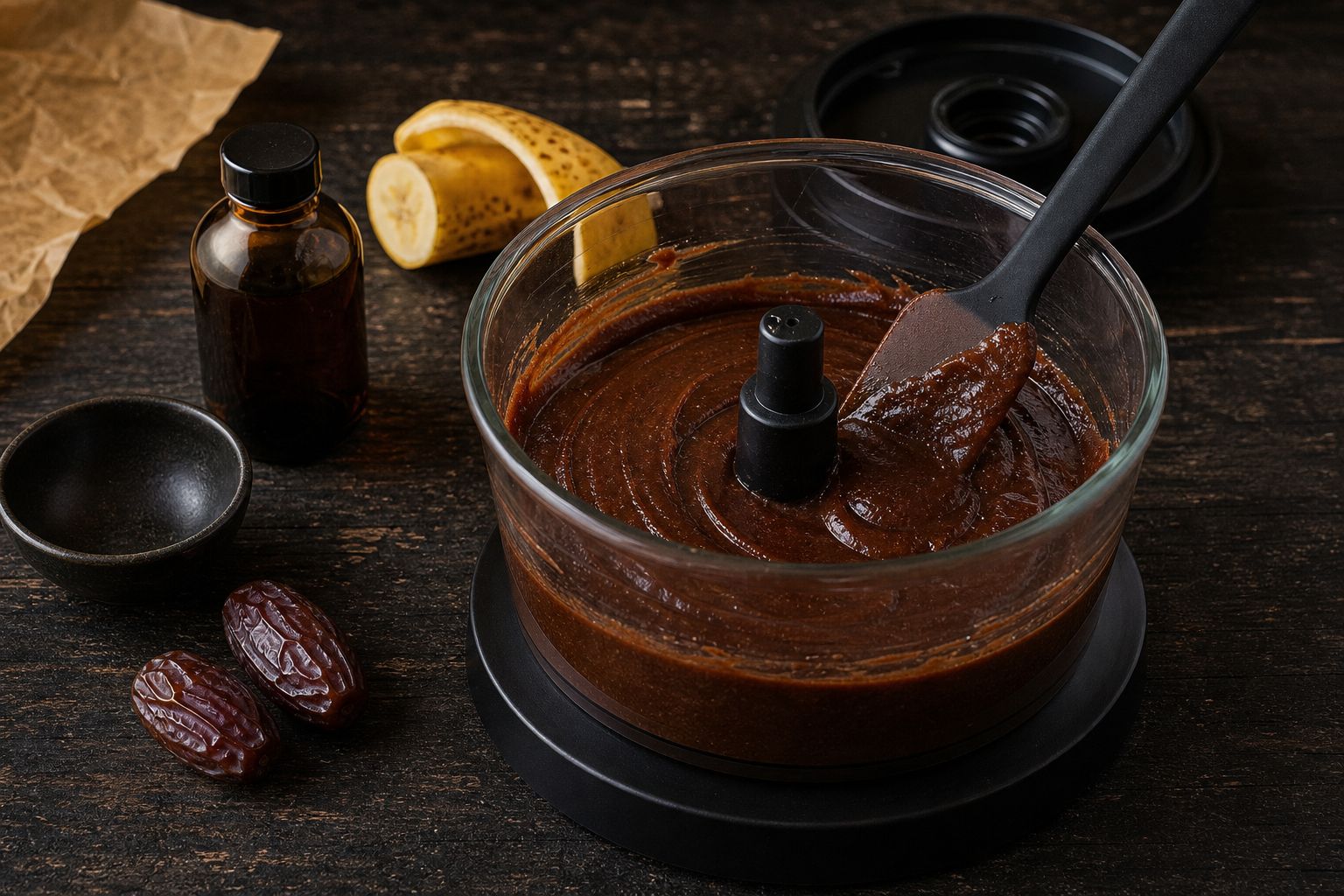 Sunde brownies, trin 3: blend det våde