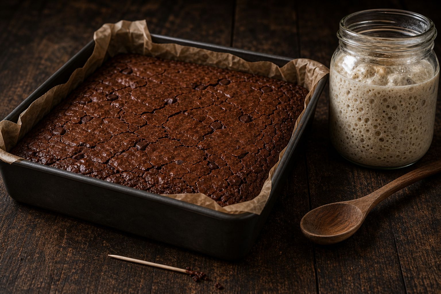 Surdejs-brownies, trin 6: bag